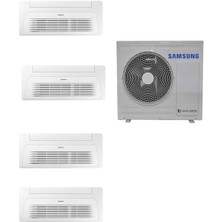 Samsung Wind Free (AJ100TXJ5KH/EA) 9+9+18+18 BTU 10 Kw Dış Ünite A++ 18000 BTU 1+4 Sistem Multi Inverter Duvar Tipi Klima