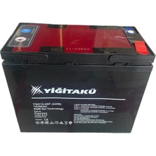 12V 80AH Jel Yiğit Akü Elektrikli Bisiklet Aküsü