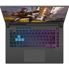 Asus Rog Strix G18 Intel Core I9 13980HX 96GB 256GB SSD RTX4080/12GB 240HZ 18" Qhd+ W11H Taşınabilir Bilgisayar N6002 & Per4 Çanta N6002P376