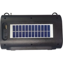 Concord JZ630 Solar Şarj Panelli Fm Radyolu Bluetooth Hoparlör