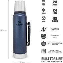 Stanley The Legendary Classic Bottle Termos 1.0l / 1.1qt - Nightfall | 10-08266-017