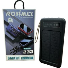 Rovimex 20.0000 Mah. Rovimex Smart 3'ü 1 Arada Kendinden Kablolu Powerbank