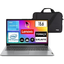 Lenovo Ideapad Intel Celeron N4020 4gb 128GB SSD W11 15.6 " Taşınabilir Bilgisayar 82V700A8TX Snertech Çanta Hediye