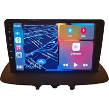 Conio Renault Fluence/megane 3 / 2gb Ram 32GB Rom Hafıza Multimedya Android Sürüm 13 Kablosuz Carplay Navigasyon 9 Inç Ekran