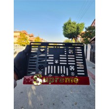 Karbon Soft Supreme Yazılı Pleksi Plakalık