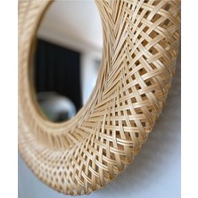 Naturel Home Bohem Sinnerlig Bambu Ayna - Iskandinav, Modern, Rattan