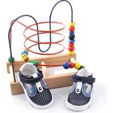 Şirin Bebe 3132  Erkek Bebek Ilk Adım Ayakkabı Sandalet