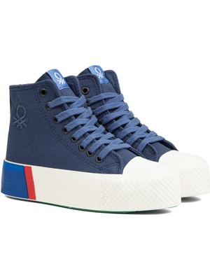 Benetton BN-30938 -  Lacivert - Kadın Spor Ayakkabı