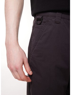 Wrangler Normal Bel Regular Fit Antrasit Erkek Chino Pantolon WA1XFC003 Sustainable Chino Pant