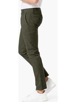 Dockers Smart 360 Flex Koyu Yeşil Ultimate Skinny Fit Chino Pantolon