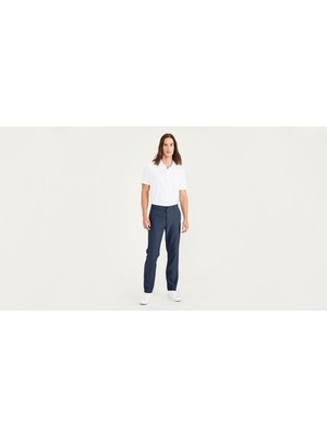 Dockers Smart 360 Comfort Knit Lacivert Slim Fit Chino Pantolon