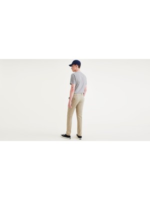 Dockers Smart 360 Flex Bej Ultimate Skinny Fit Chino Pantolon, Lightweight