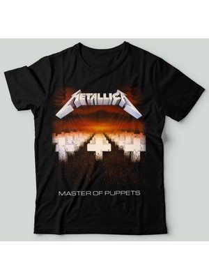 Bu Tshirt 'metallıca - Master Of Puppets ' Temalı Oversize Unisex Tişört..