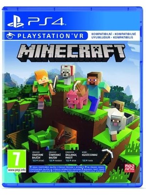 Sony PS4 Minecraft Starter Collection VR Uyumlu Türkçe Destekli Oyun Seti