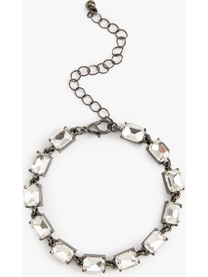 Koton Zincir Taş Detaylı Bileklik