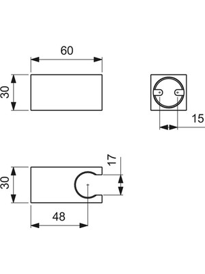 Ideal Standard 

BC770GN Idealrain Square Sabit Askı Gümüş Fırtına