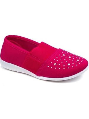 İmershoes Akınal Babet- Kız Çocuk Pembe Rahat Keten Ayakkabı 146 - 127