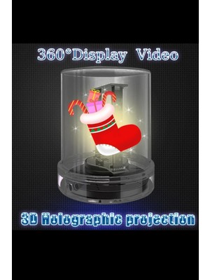 OEM 360° Masaüstü 5d Hologram 1080P Projeksiyon Fan