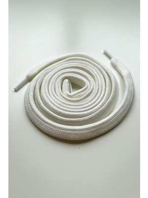 Ayak Çantası BGC001 120 cm Yassı Spor Bağcık Beyaz