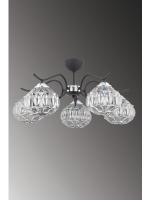 Esslight Elmas 5 Li Modern Plafonyer Avize