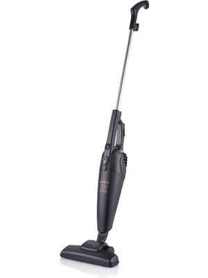 Arnica Merlin Pro Pratik Dik Elektrikli Süpürge Siyah
