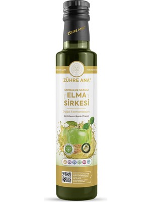 Zühre Ana Sandaloz Sakızlı Elma Sirkesi Doğal Fermantasyon Sandalwood Apple Vinegar 500 ml