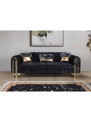 Perla Sofa Vales Koltuk Takımı Antrasit