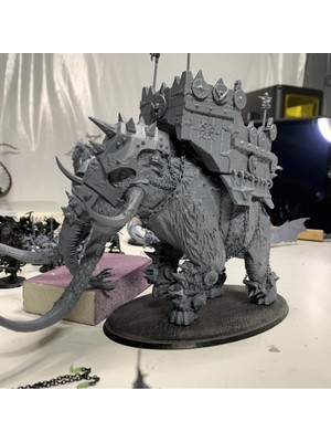 Turansoy Craft Zırhlı Savaş Fili Yüzüklerin Efendisi Figür 15 cm (Büyük Boy)