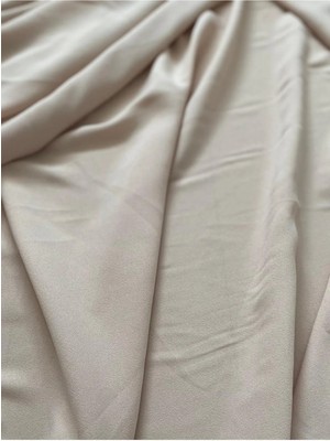 Bursa Kumaştan 150*100 Bej Krep Kumaş Elbise, Etek, Ferace, Tunik, Pardösü, Pantolon, Yelek, Takım, Ceket