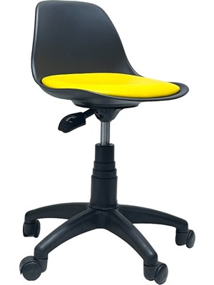 Lenatech Junior Tabure (Siyah Gövde) Deri
