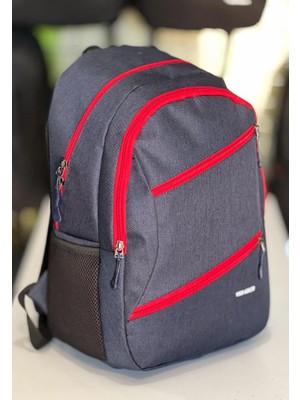 Vier Adler Laptop Bölmeli Sırt Çantası Okul Çantası Gezi Çantası Spor Çantası