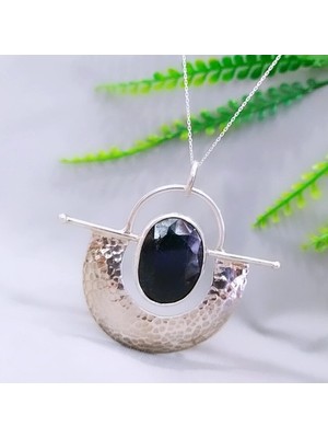 Eysell Jewellery Safir Taşı Özel Tasarım Kolye