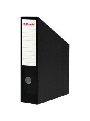 Esselte Kutu Klasör Siyah 480 Sayfa Kapasiteli 7.2 x 31.5 x 25 cm Ölçülerle Ergonomik Tasarım
