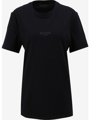 Guess Bisiklet Yaka Düz Lacivert Erkek T-Shirt M2YI72I3Z14G7V2_AIDY Cn Ss Tee - Mı