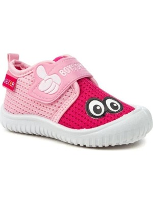 Gezer 03034 Kız Bebek  Günlük Cırtlı Panduf Ayakkabı