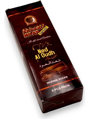 Amdano Milap Tütsü Ud Iğnesi (Ned Al Oudh) 20 Çubuk