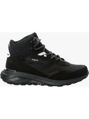 Jack Wolfskin Dromoventure Texapore Mid W Kadın Siyah Outdoor Bot 4059651-6350