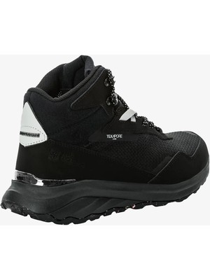 Jack Wolfskin Dromoventure Texapore Mid W Kadın Siyah Outdoor Bot 4059651-6350