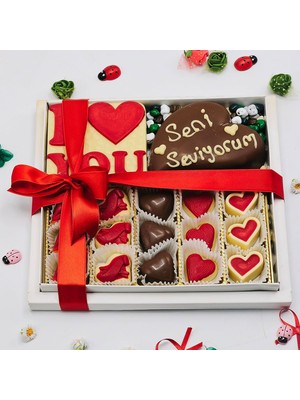Nin Chocolate Seni Seviyorum Spesiyal Çikolata Kutusu Iı