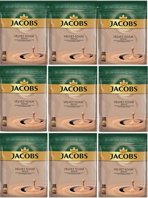 Jacobs Velvet Gold Foam Kahve 70 G x 9 Adet