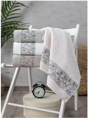 Pupilla 4'li Jakarlı Dray Havlu Eylul 50X90 cm
