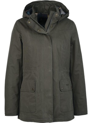 Barbour Buttercup Waterproof Ceket OL51 Olive