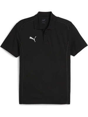 Puma Teamfinal Casuals Polo Erkek Futbol Polo Tişörtü 65853503 Siyah