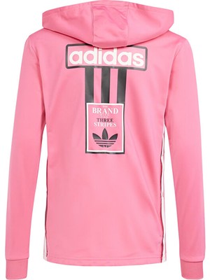 Adidas Fz Hoodie Çocuk Günlük Ceket IN2115 Pembe