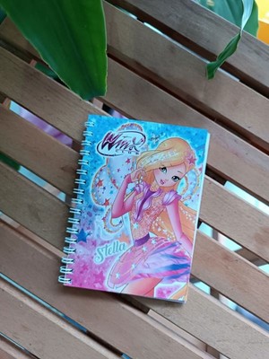 EyER Shoping Winx Clup Spiralli A6 Boy Defter