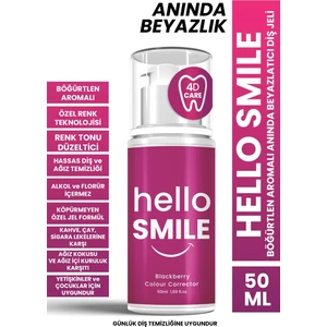 Hello Smile Böğürtlen Aromalı Anında Diş Jeli