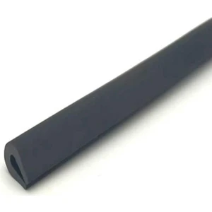 Pano Kapak Kenarı Koruma Fitili, Teztere Ağzı Koruma Fitili 10 Metre Siyah