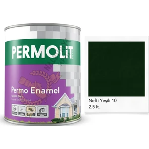 Enamel Sentetik Yağlı Boya Nefti Yeşil 2.5 Lt.