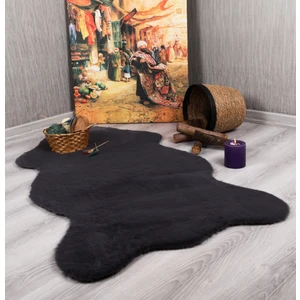 My Evilla Tavşan Tüyü Dekoratif Ultra Yumuşak Post Peluş Kaymaz Halı