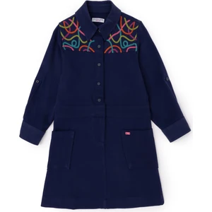 U.S. Polo Assn. Kız Çocuk Lacivert Elbise (Dokuma) 50271202-VR033